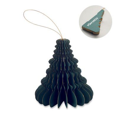 Colgador árbol de Navidad con cierre imán Verde
