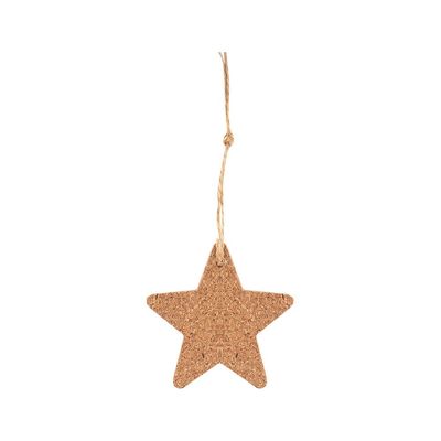 Colgante Navideño de Corcho
