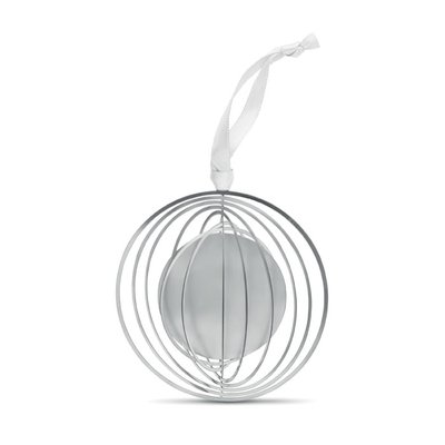 Colgante redondo acero inoxidable Plata