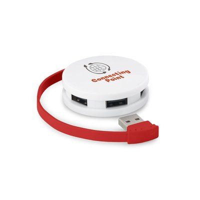 Conector multiple USB 2.0 con 4 puertos