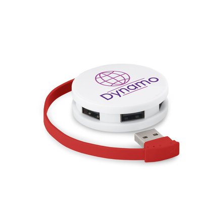 Conector multiple USB 2.0 con 4 puertos