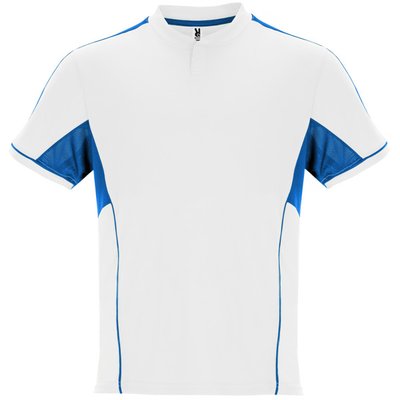 Conjunto camiseta cuello mao y pantalón ajustable Blanco/Royal 12