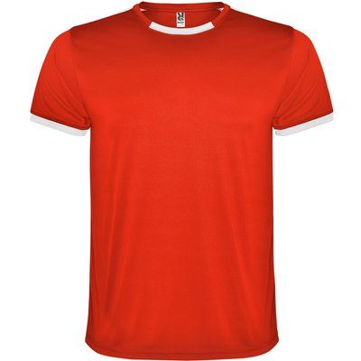 Conjunto deportivo con 2 camisetas y 1 pantalón Blanco/rojo 8