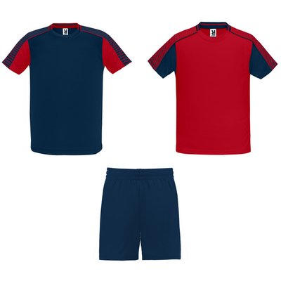 Conjunto Deportivo Unisex 3 Piezas Rojo/Marino 2Xl