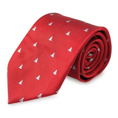 Corbata con Arbolitos Navideños