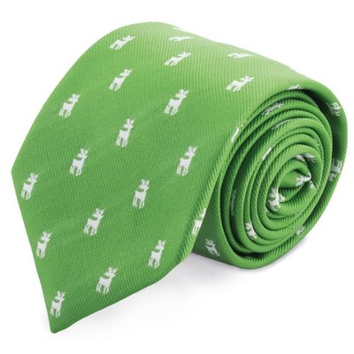 Corbata Navideña con Renos Ve