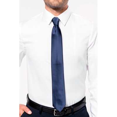 Corbata de poliéster satinado
