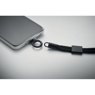 Cordón de teléfono de poliéster 25cm