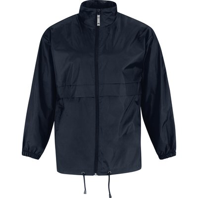 Cortaviento hombre con capucha Navy XL
