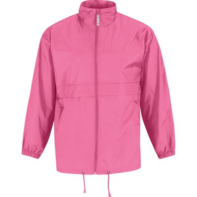 Cortaviento hombre con capucha Pixel Pink XL