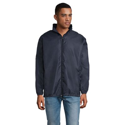 Cortaviento Unisex con Capucha French Marino S