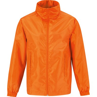 Cortavientos forrado con capucha oculta Orange XL