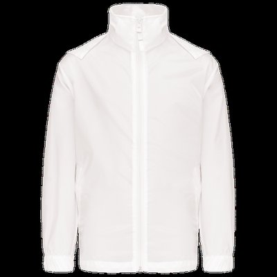 Cortavientos sin forro niño White 12/14 Ans