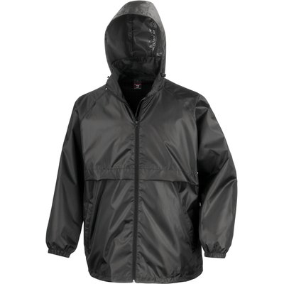 Cortavientos impermeable Black Xxl