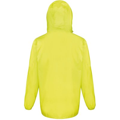Cortavientos ligero impermeable Lime / Royal L