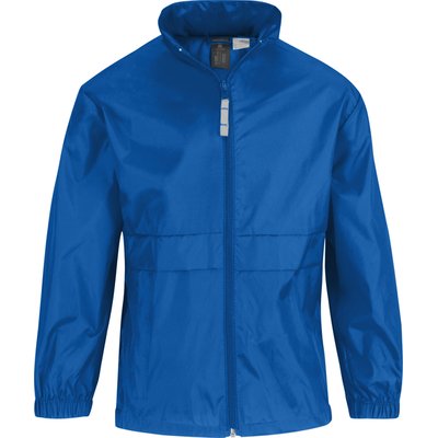 Cortavientos niños con capucha Royal Blue 12/14 ans