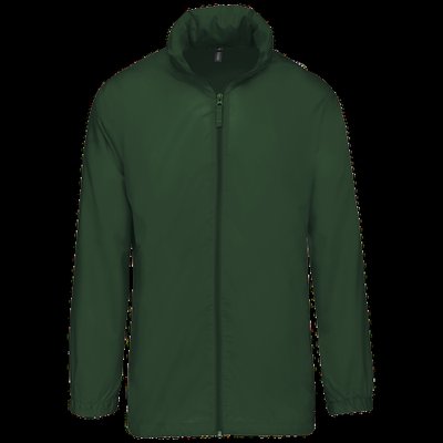 Cortavientos plegable para bolsillo unisex Forest Green L