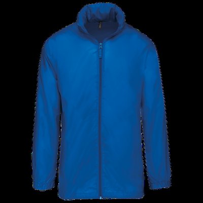 Cortavientos plegable para bolsillo unisex Light Royal Blue XS