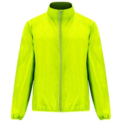 Cortavientos con tejido técnico ligero Amarillo Fluor L