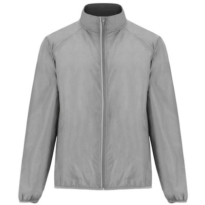 Cortavientos con tejido técnico ligero Gris M