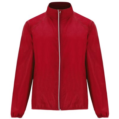 Cortavientos con tejido técnico ligero Rojo S