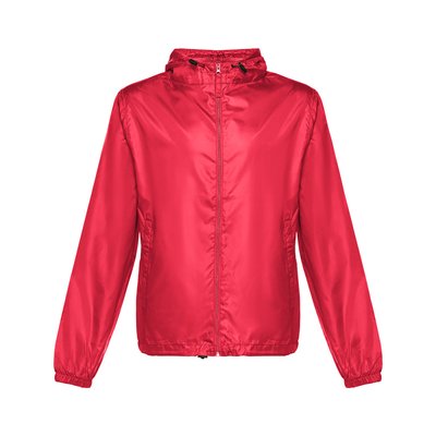 Cortavientos unisex con capucha