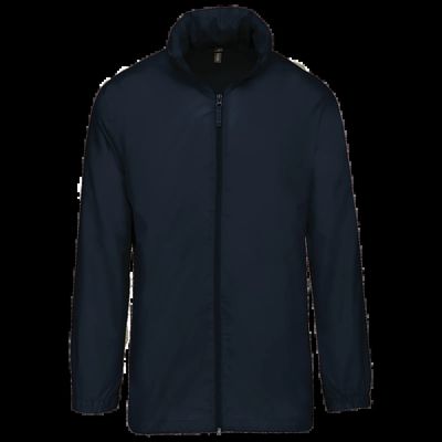 Cortavientos plegable para bolsillo unisex Navy Xl
