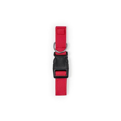 Collar Ajustable Mascota Cierre Clic Roj