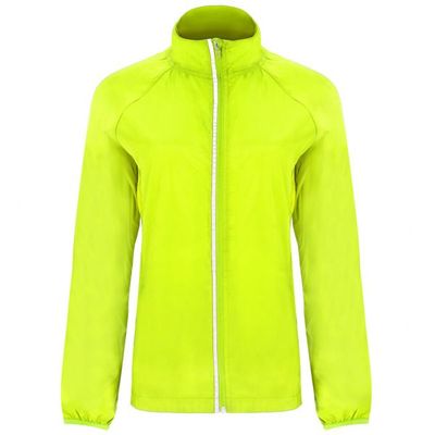 Cortavientos Mujer Ligero Amarillo Fluor 2Xl
