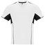 Conjunto camiseta cuello mao y pantalón ajustable BLANCO/NEGRO S