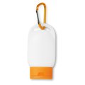 Crema solar FPS 25 con mosquetón Naranja