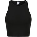 Crop Top negro Black XS
