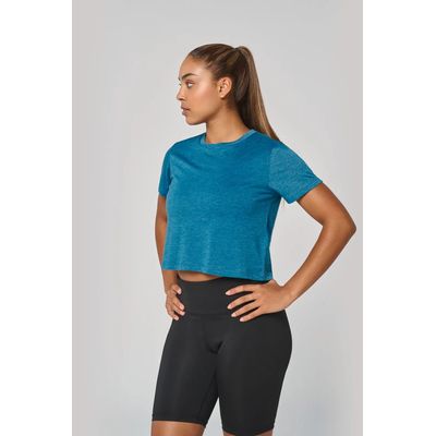 Crop top chica corte recto