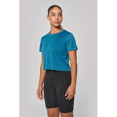 Crop top chica corte recto