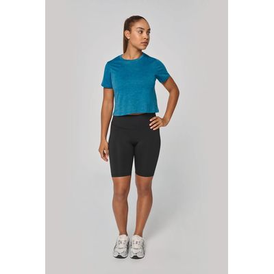 Crop top chica corte recto