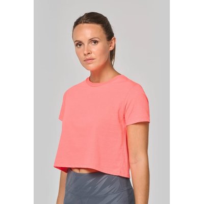 Crop top chica corte recto