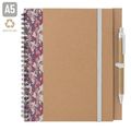 Cuaderno A5 Camuflaje Colores con Bolígrafo BU