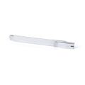 Cúter de cuchilla fina en acero inoxidable con clip