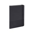 Cuaderno A5 de 80 hojas rayadas crema Negro