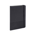 Cuaderno A5 de 80 hojas rayadas crema Negro
