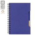 Cuaderno A5 de 80 hojas rayadas en kraft Az