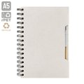 Cuaderno A5 de 80 hojas rayadas en kraft Bl