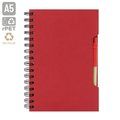 Cuaderno A5 de 80 hojas rayadas en kraft
