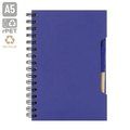 Cuaderno A5 de 80 hojas rayadas en kraft