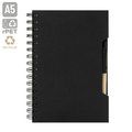 Cuaderno A5 de 80 hojas rayadas en kraft