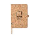 Cuaderno A5 de corcho coloreado