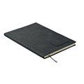 Cuaderno A5 con Cubierta Acanalada Negro