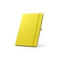 Cuaderno A5 rPET con páginas rayadas Amarillo