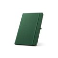 Cuaderno A5 rPET con páginas rayadas Verde Oscuro
