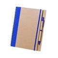 Cuaderno Bolígrafo Reciclado Azul